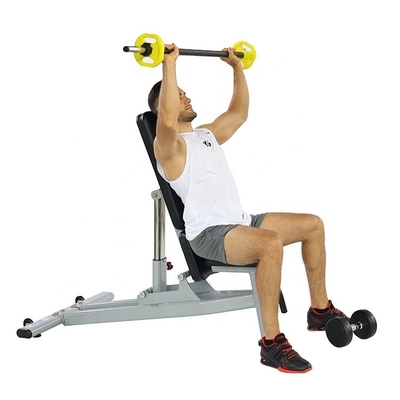 Banco de ejercicios ajustable con logotipo personalizado para gimnasio/entrenamiento de fuerza