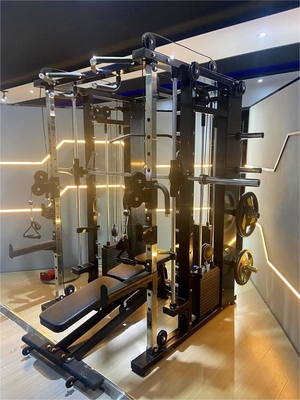 Entrenamiento de brazos y hombros Befreeman Gym Center máquina Smith todo en uno con pilas de peso de acero