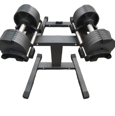 Peso libre de metales Dumbbell ajustable para el equipo de entrenamiento de fuerza en el gimnasio en casa