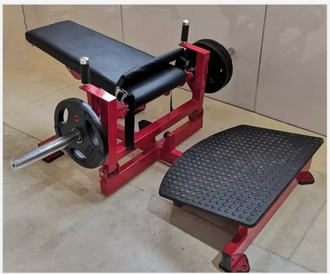 Máquina de empuje de cadera de barra con disco cargado de glúteos Una necesidad para el entrenamiento de fuerza