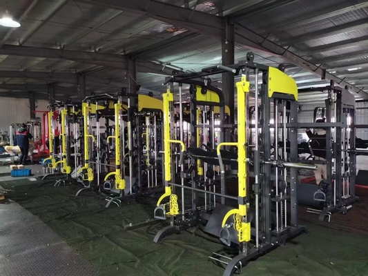 8 Estaciones Entrenador funcional Equipo de gimnasio para unisexo Color de marco seleccionable opcional