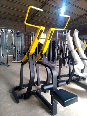 Equipo de gimnasio de acero de tracción frontal/vertical con tracción lateral sentada