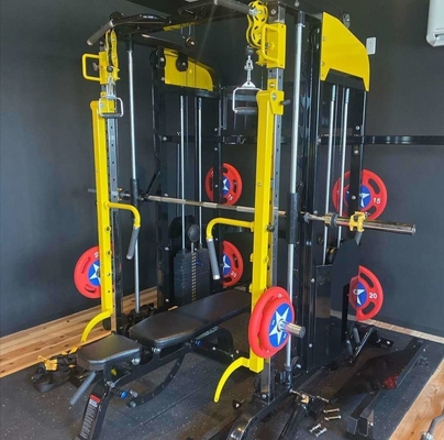 Equipo de gimnasio con logotipo personalizado y pila de peso de 400 kg