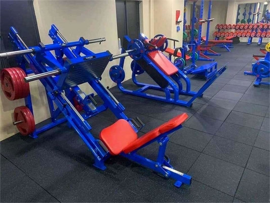 45 grados máquina de presión de piernas placa de carga de fuerza equipo de ejercicios para gimnasio