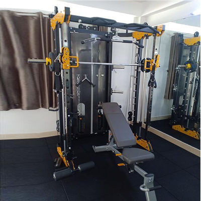 Commercial / Home Smith Trainer Bodybuilding Cuchillo de cuclillas con recubrimiento en polvo de dos capas