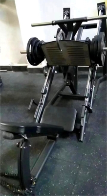 45 grados máquina de presión de piernas placa de carga de fuerza equipo de ejercicios para gimnasio