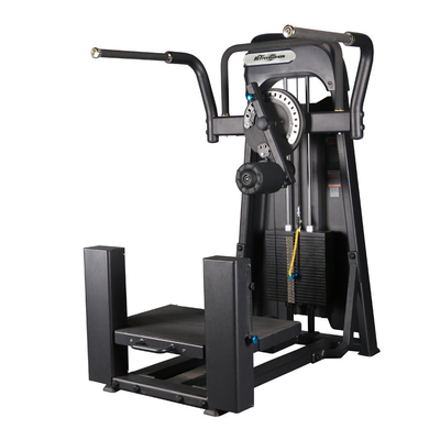 Entrenador muscular profesional de gimnasio con selección de carga de pines