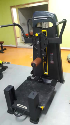 Entrenador muscular profesional de gimnasio con selección de carga de pines