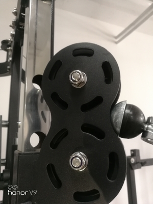 Rectangular tubo de acero Q235 Multifuncional Trainer Power Rack para el entrenamiento de fuerza