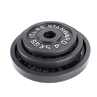 Placas de peso de hierro fundido profesionales para entrenamiento de fuerza Equipo de gimnasio en casa unisex