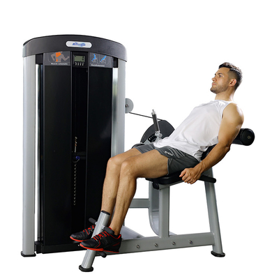 3.0mm Tubos de entrenamiento de resistencia interior sentado máquina de elevación de pantorrillas con selección de carga de alfiler
