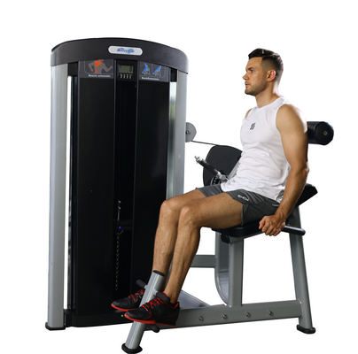 3.0mm Tubos de entrenamiento de resistencia interior sentado máquina de elevación de pantorrillas con selección de carga de alfiler