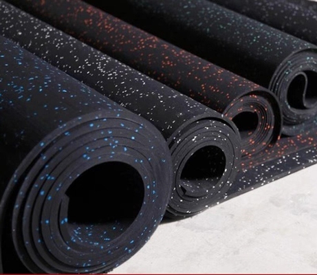 3mm/4mm/5mm/6mm/7mm/8mm/9mm/10mm Rollo de alfombra de suelo de goma antideslizante para gimnasio Ect