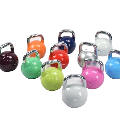 Gimnasio Equipo de acondicionamiento físico Competencia de entrenamiento de fuerza Kettlebell para ejercicios físicos Cuerpo