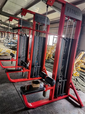 Solución de entrenamiento de fuerza con manija