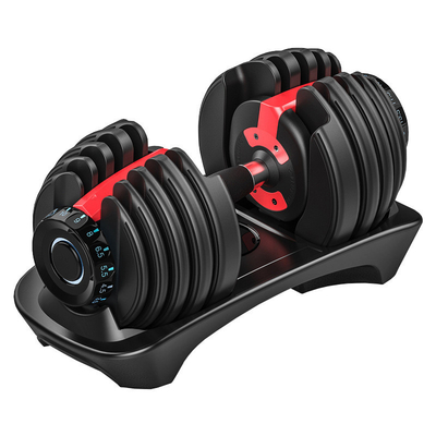 Equipo de gimnasio de entrenamiento de fuerza Logotipo personalizado disponible Bloque de mancuerna ajustable