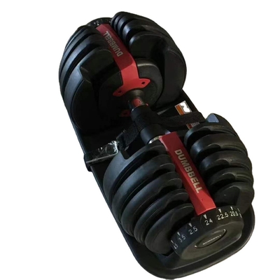 Equipo de gimnasio de entrenamiento de fuerza Logotipo personalizado disponible Bloque de mancuerna ajustable