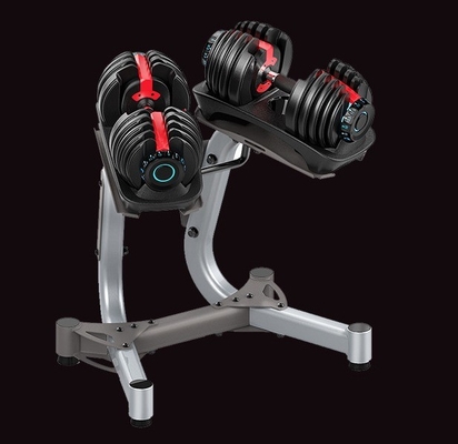 Equipo de gimnasio de entrenamiento de fuerza Logotipo personalizado disponible Bloque de mancuerna ajustable