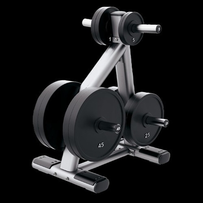 Estante de placas de peso de acero para cargadores medios Equipo de gimnasio de Befreeman