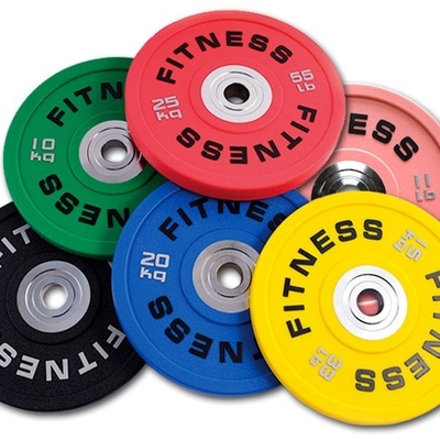 Equipo de gimnasio Colorido de placas de peso en opcional Seleccionable color del marco