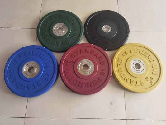 Equipo de gimnasio Colorido de placas de peso en opcional Seleccionable color del marco