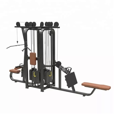 Equipo de gimnasio multiestación para entrenamiento de fuerza y entrenamientos multifuncionales