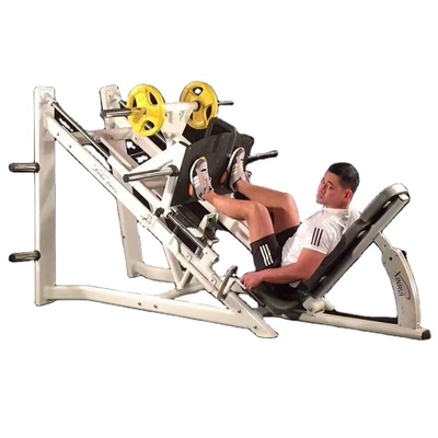 Logotipo personalizado 236KG entrenamiento de fuerza máquina de prensa de piernas para el equipo de gimnasio comercial