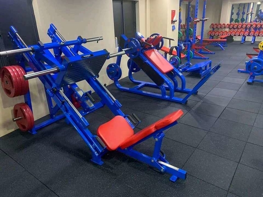 Logotipo personalizado 236KG entrenamiento de fuerza máquina de prensa de piernas para el equipo de gimnasio comercial