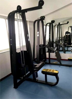 Máquina con asiento bajo de acero para el pecho hombro espalda brazos ejercicio en el equipo de gimnasio