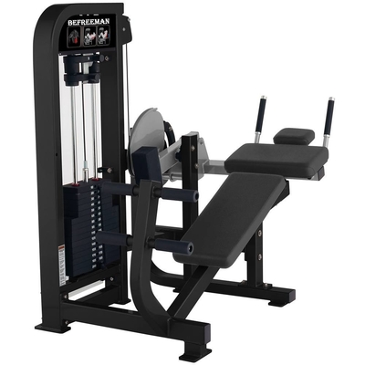 Entrenamiento de fuerza cargador medio con asiento de acero máquina de abdominales para equipos comerciales de gimnasio