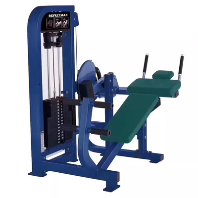 Entrenamiento de fuerza cargador medio con asiento de acero máquina de abdominales para equipos comerciales de gimnasio