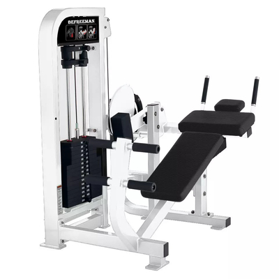 Entrenamiento de fuerza cargador medio con asiento de acero máquina de abdominales para equipos comerciales de gimnasio