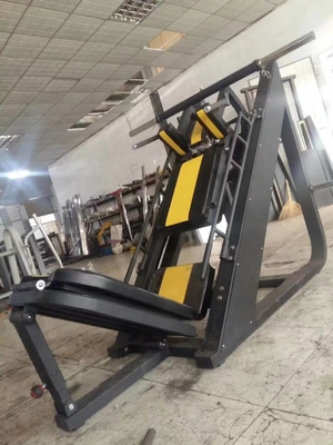 Equipo de acondicionamiento físico Máquina de prensado de piernas de 45 grados con carga media y función de banco