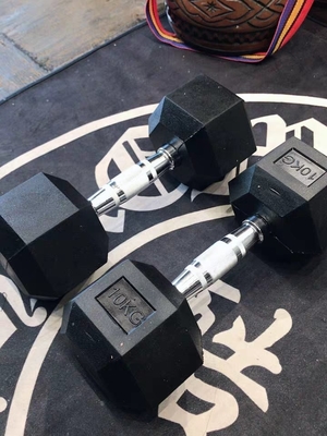 Logotipo personalizado Entrenamiento comercial con pesas libres Dumbbell Fitness para el culturismo