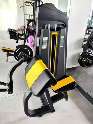 Equipo de gimnasio profesional de acondicionamiento físico Máquina de bíceps sentada para entrenamiento de fuerza