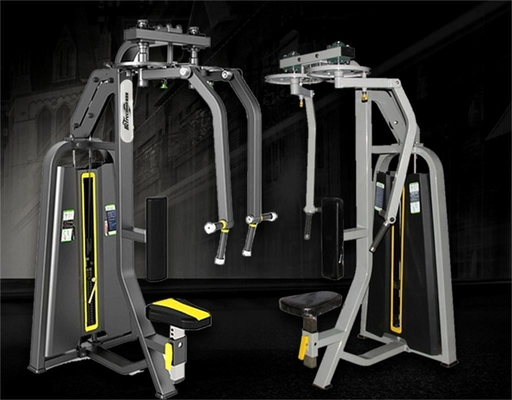 Máquina de carga de pesas para presión torácica y pectorales en entrenamiento de fuerza Equipo de gimnasio