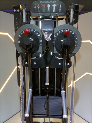 2150*1430*1580 Máquina de elevación lateral del hombro para profesionales del fitness