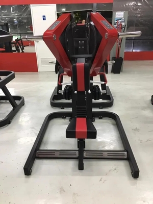 Equipo de gimnasia con placa cargada, asiento en fila baja, con capacidad de acero