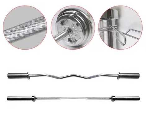 5-20kg de peso de placas de barras curl barbell para Befreeman gimnasio de acero inoxidable