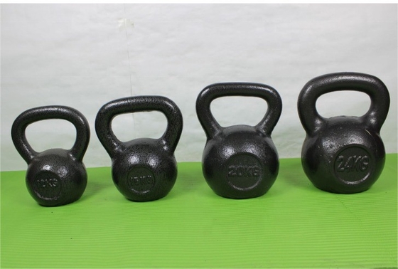 Competición de entrenamiento de acondicionamiento físico unisex Kettlebell Conjunto de hierro fundido y recubrimiento en polvo