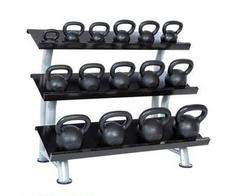 Competición de entrenamiento de acondicionamiento físico unisex Kettlebell Conjunto de hierro fundido y recubrimiento en polvo