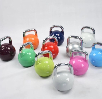 Gimnasio Fitness Unisexo Colorido Pintado Queteles de hierro fundido para entrenamiento de fuerza
