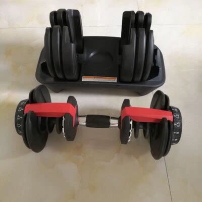 Gimnasio comercial Entrenamiento libre con pesas mancuernas ajustables Opcional Color de marco seleccionable