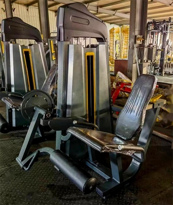 Entrenamiento de fuerza de fitness comercial Máquina de extensión de piernas de selección de carga de alfil universal