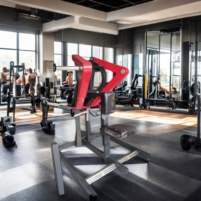 Equipo de remo de acero de carga media para entrenamientos en la espalda en Befreeman Commercial Gym