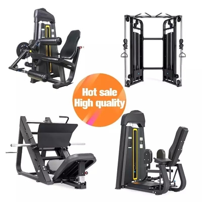 Equipo de ejercicios para el gimnasio en el hogar 2 en 1 Extensión de piernas sentada máquina de curl para el culturismo