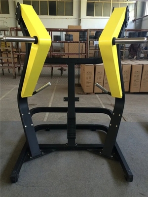 2T Capacidad Placa de entrenamiento de fuerza asiento cargado inclinado Prensa de pecho para culturismo