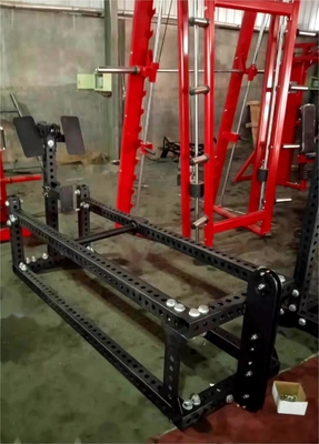 Equipo de ejercicios de culturismo con doble asiento Curl de piernas de extensión de piernas Entrenador funcional
