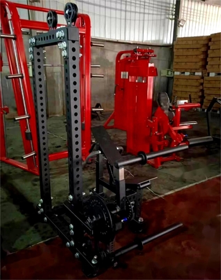 Equipo de ejercicios de culturismo con doble asiento Curl de piernas de extensión de piernas Entrenador funcional