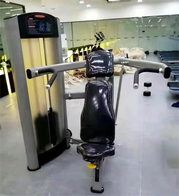 Banco de presión de hombro sentado con alfileres diseñado para equipos profesionales de gimnasio deportivo